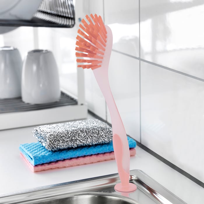 ANRÄTTAD Dishwashing brush, pink IKEA