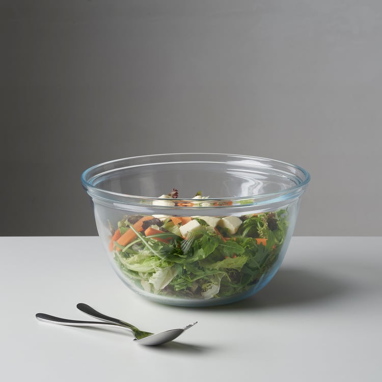 ANTENNFISK serving bowl, glass, 24 cm IKEA