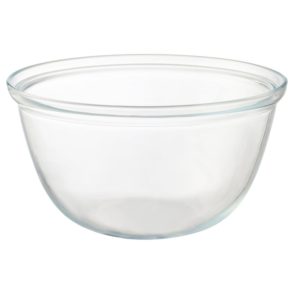 ANTENNFISK Serving bowl, glass, 24 cm