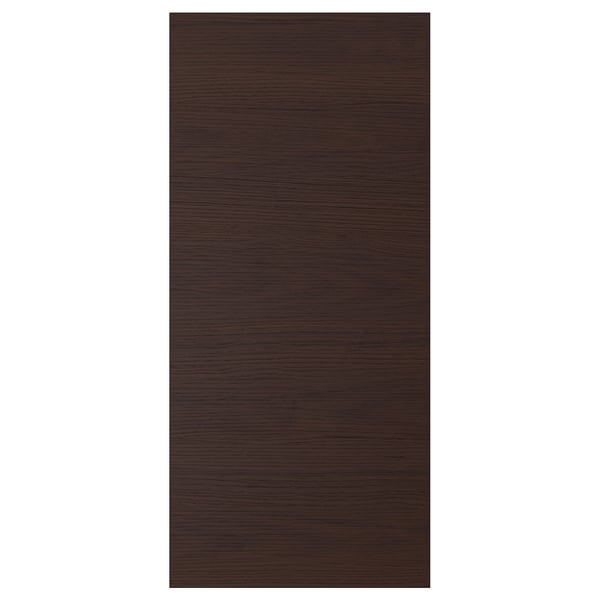 ASKERSUND Cover panel, dark brown ash effect, 39x86 cm
