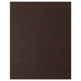 ASKERSUND Cover panel, dark brown ash effect, 63x80 cm