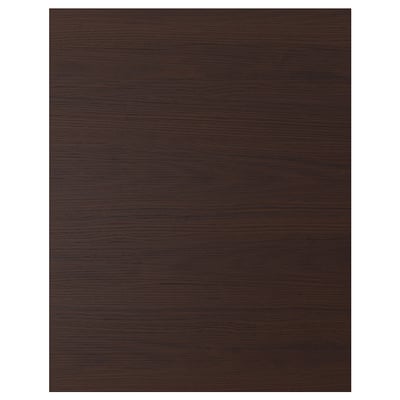 ASKERSUND Cover panel, dark brown ash effect, 63x80 cm