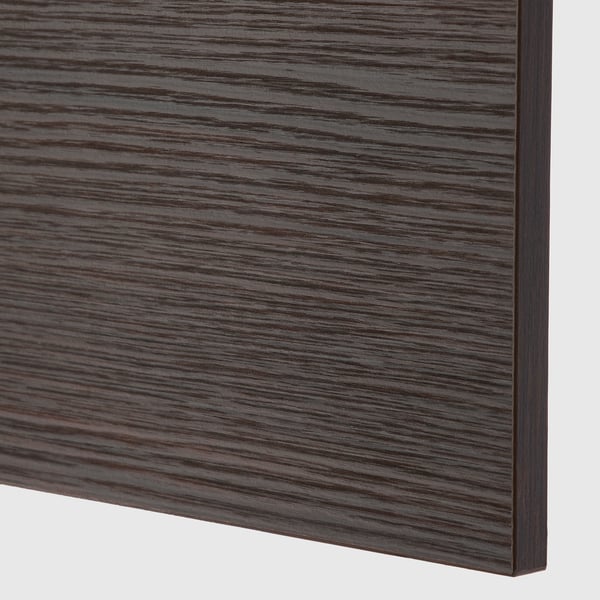 ASKERSUND Cover panel, dark brown ash effect, 63x80 cm