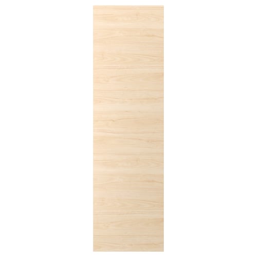 ASKERSUND light ash wooden panel, rectangular, melamine surface, easy-clean, 25-year guarantee.