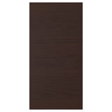ASKERSUND Door, dark brown ash effect, 30x60 cm