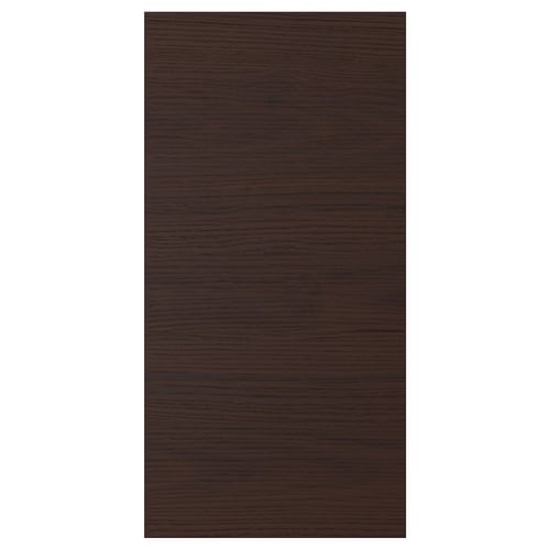 ASKERSUND dark brown wood pattern cabinet front, sleek, rectangular.