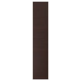 ASKERSUND Door, dark brown ash effect, 40x200 cm