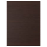 ASKERSUND Door, dark brown ash effect, 60x80 cm