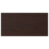 ASKERSUND Drawer front, dark brown ash effect, 40x20 cm