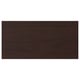 ASKERSUND Drawer front, dark brown ash effect, 40x20 cm