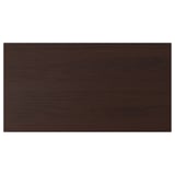 ASKERSUND Drawer front, dark brown ash effect, 75x40 cm