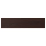 ASKERSUND Drawer front, dark brown ash effect, 80x20 cm