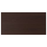 ASKERSUND Drawer front, dark brown ash effect, 80x40 cm