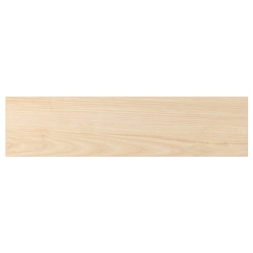 ASKERSUND drawer, light ash wood effect, rectangular, modern design.