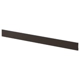 ASKERSUND Plinth, dark brown ash effect, 220x8 cm