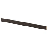 ASKERSUND Rounded deco strip/moulding, dark brown ash effect, 221 cm