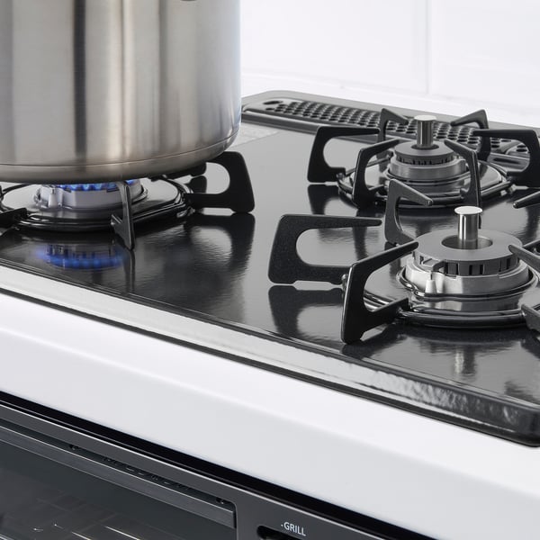 ASKSKÄR LPG gas hob with fish grill, 59 cm
