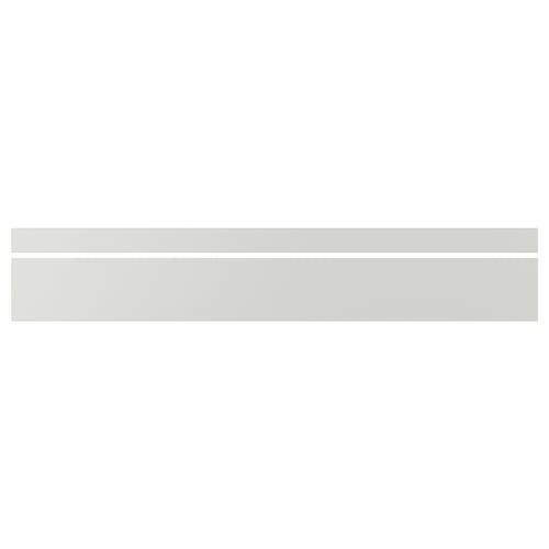 ASPUDDEN Cover panel for lighting, light grey, 221 cm
