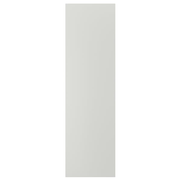 ASPUDDEN Cover panel, light grey, 63x220 cm