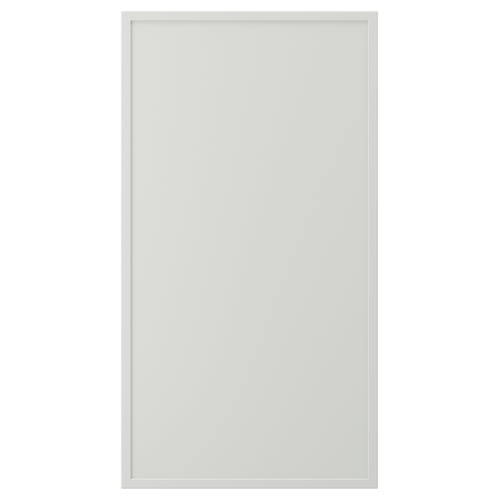 ASPUDDEN Decorative cover panel, light grey, 43x80 cm