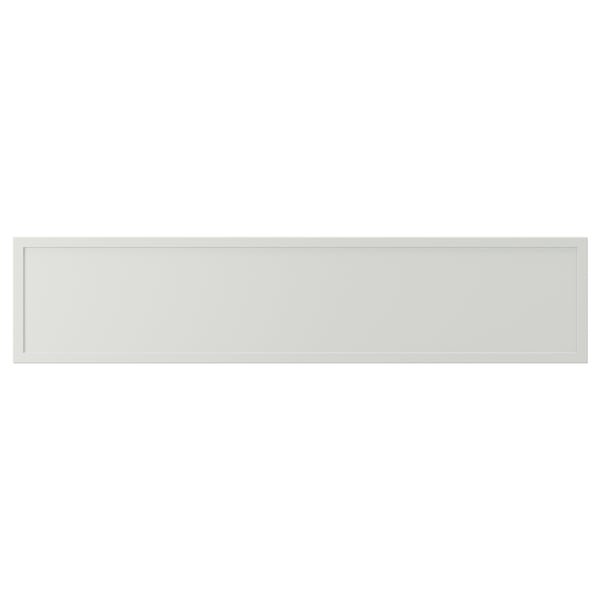 ASPUDDEN Drawer front, light grey, 90x20 cm