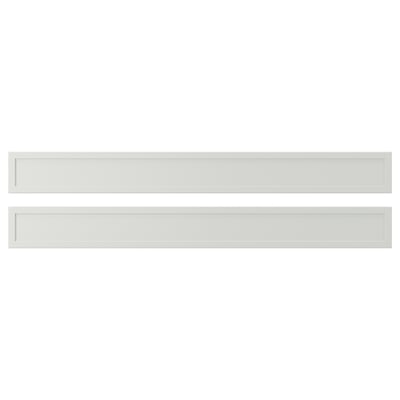 ASPUDDEN Drawer front, light grey, 90x10 cm