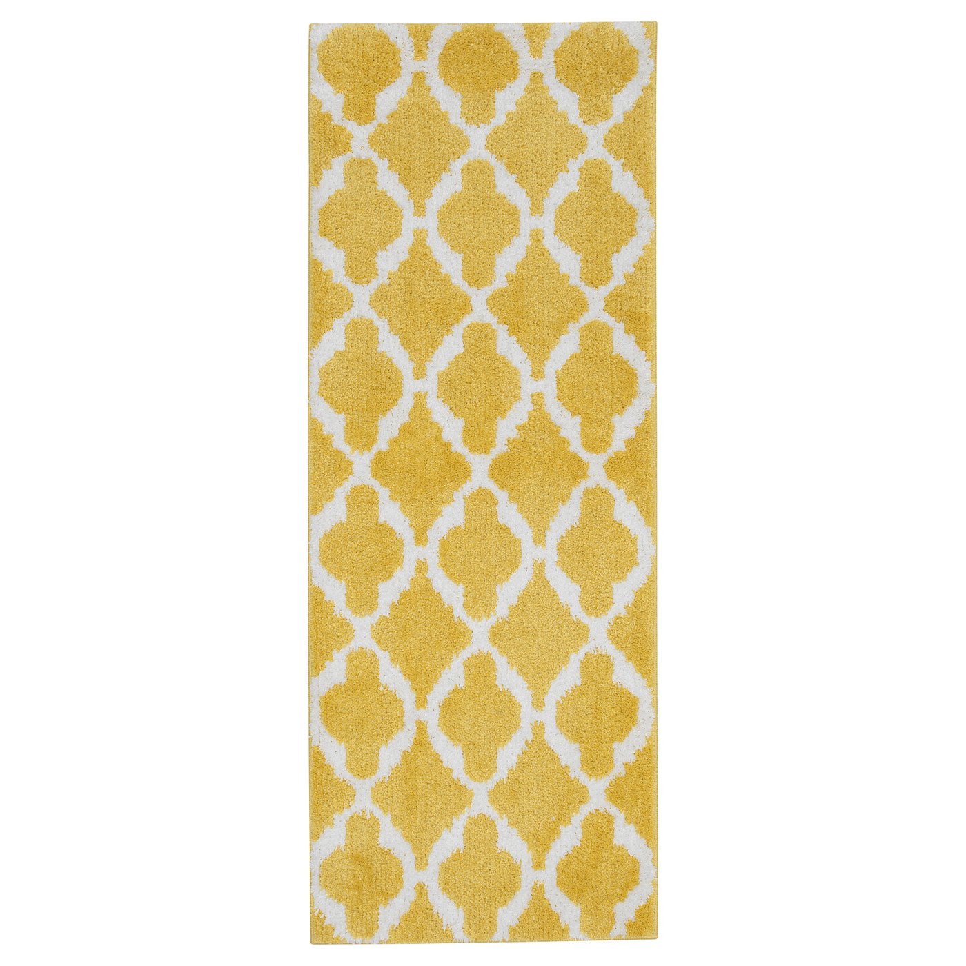 Auning Kitchen Mat Yellow White Ikea