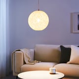 BACKABO Pendant lamp, natural, 37 cm