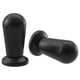 BAGGANÄS Knob, black, 13 mm