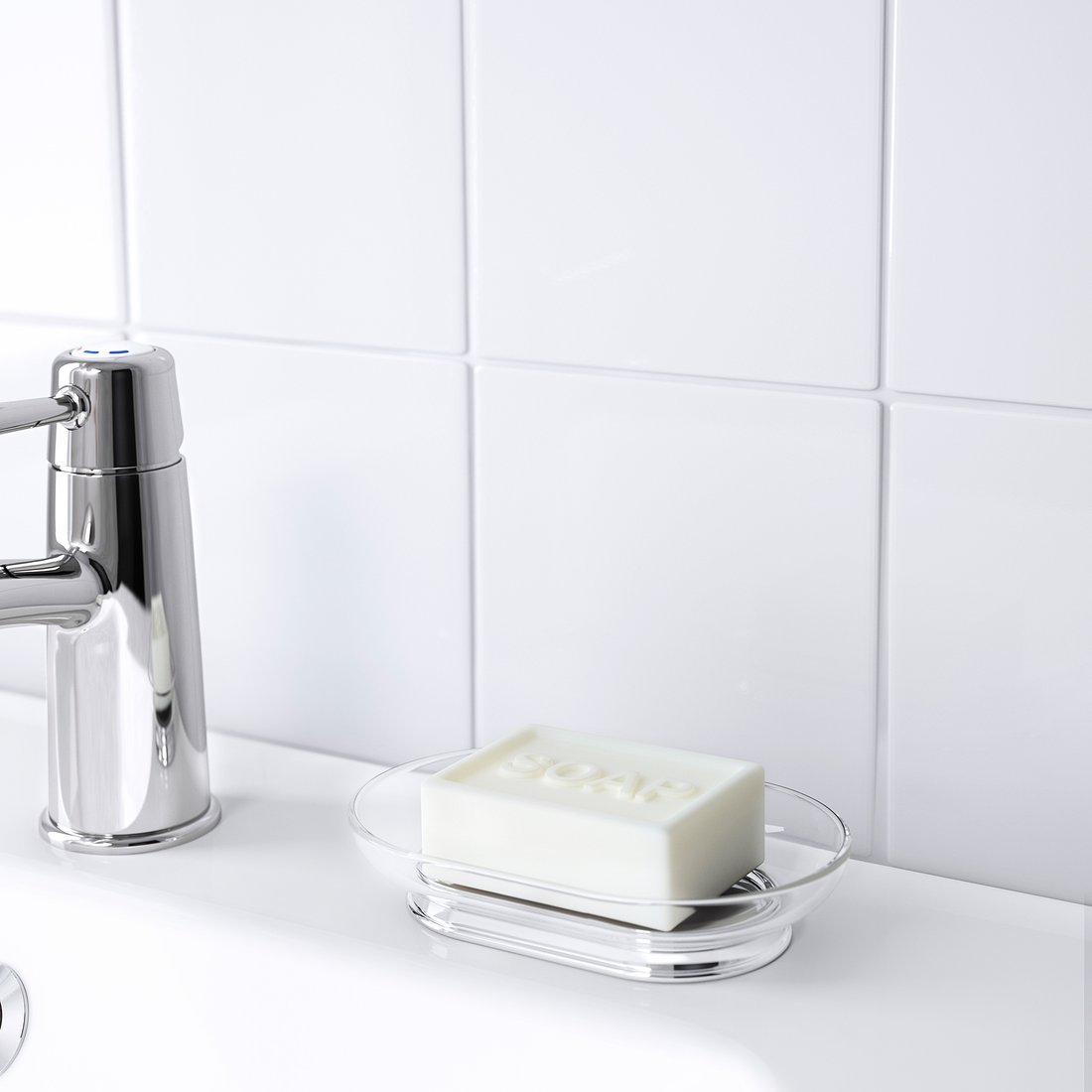 BALUNGEN Soap dish glass IKEA