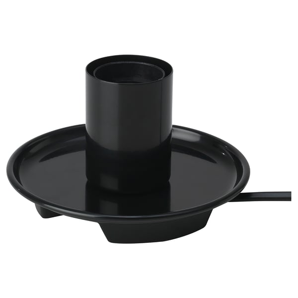 BARALUND Table lamp base, black