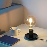 BARALUND Table lamp base, black