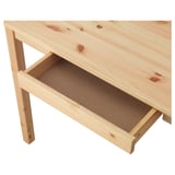 BATTERN Table, pine clear, 105x50 cm