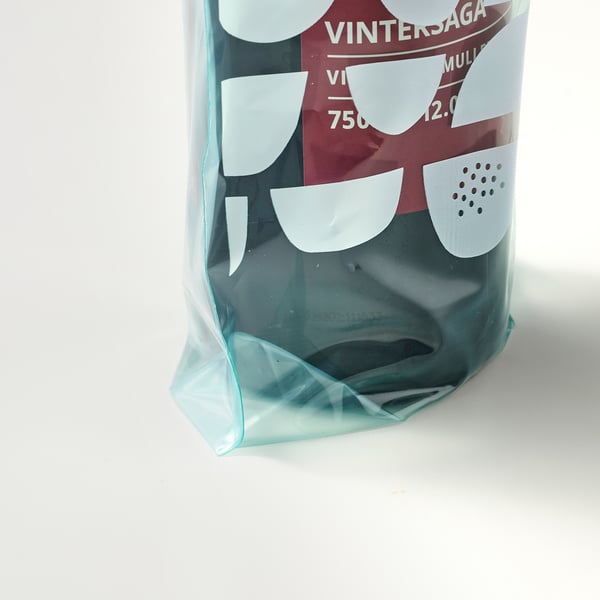 BEKOSTA Resealable bag, light orange-pink/blue