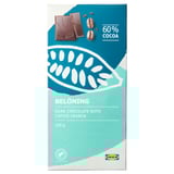 BELÖNING Dark chocolate tablet 60%, with coffee crunch Rainforest Alliance Certified, 100 g
