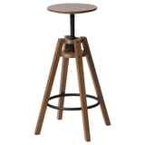 BENGTERIK Bar stool, brown, 63-74 cm