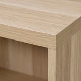 BESTÅ Coffee table, white stained oak effect, 120x56x38 cm