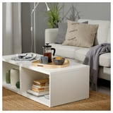 BESTÅ Coffee table, white, 120x56x38 cm
