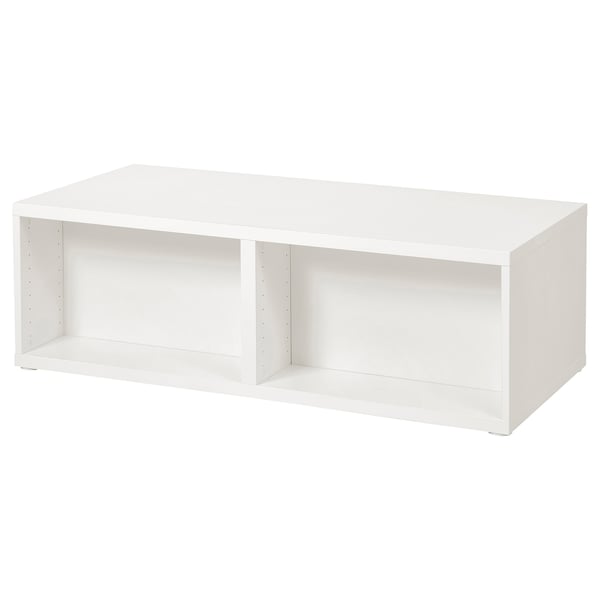 BESTÅ Coffee table, white, 120x56x38 cm