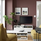 BESTÅ Coffee table, white, 120x56 cm