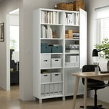 BESTÅ Storage combination with doors, white/Mörtviken/Stubbarp white, 120x42x202 cm