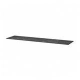 BESTÅ Top panel, marble effect/black, 180x42 cm