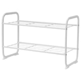 BIBBLIS Shoe rack, white, 60x26x40 cm