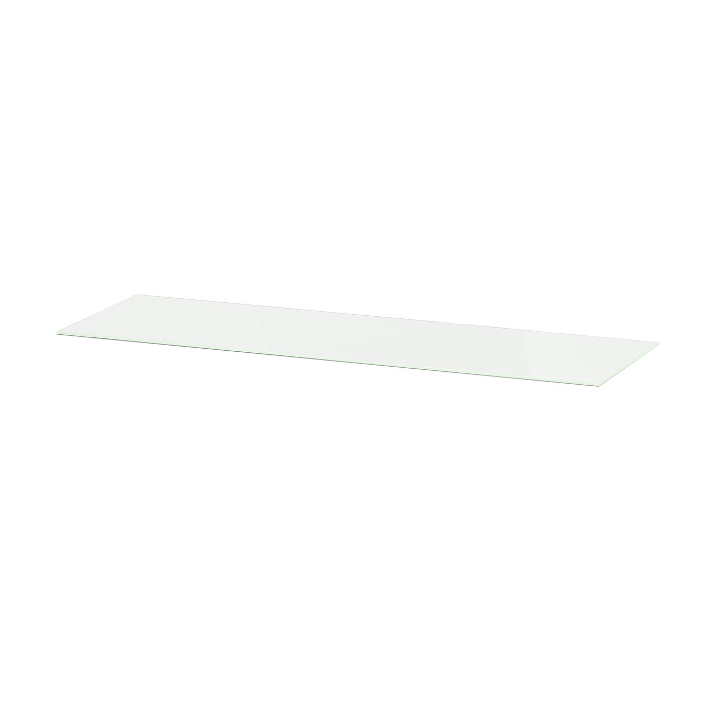 BILLY extra shelf, glass, 76x26 cm IKEA