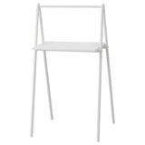 BJÖRKÅSEN Folding table, white, 59x35 cm