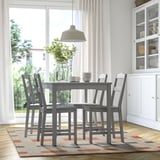 BLÅLJUS Rug, flatwoven, handwoven natural/grey/brown check, 170x240 cm