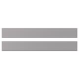 BODBYN Drawer front, grey, 75x10 cm