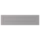 BODBYN Drawer front, grey, 75x20 cm