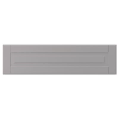 BODBYN Drawer front, grey, 75x20 cm