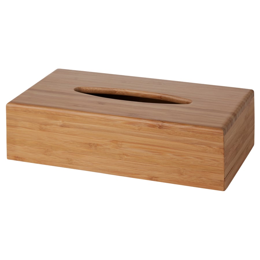 BONDLIAN Box for tissues, bamboo, 26x14 cm IKEA